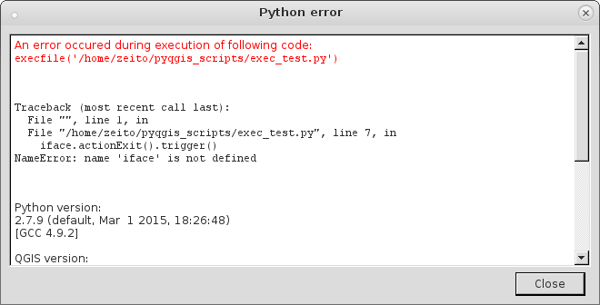 Python stop program